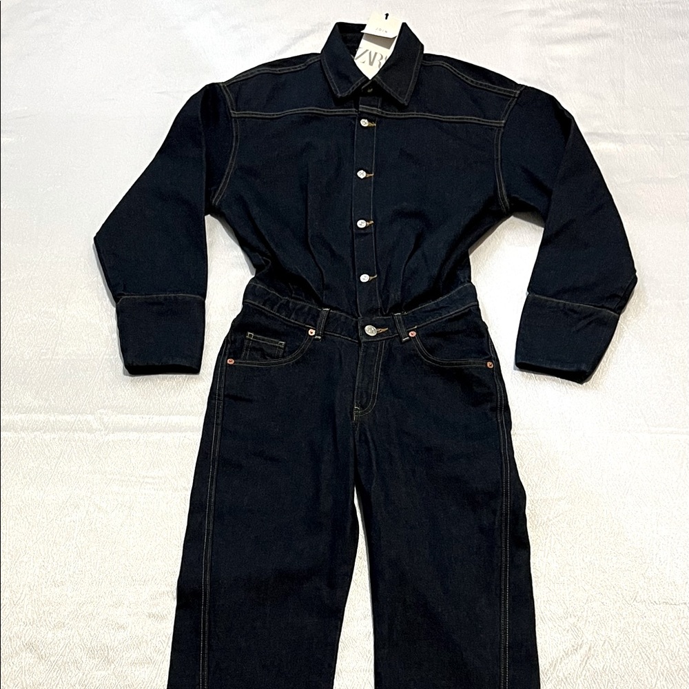 Denim jumpsuit